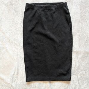Forever 21, Black Pencil Skirt - M